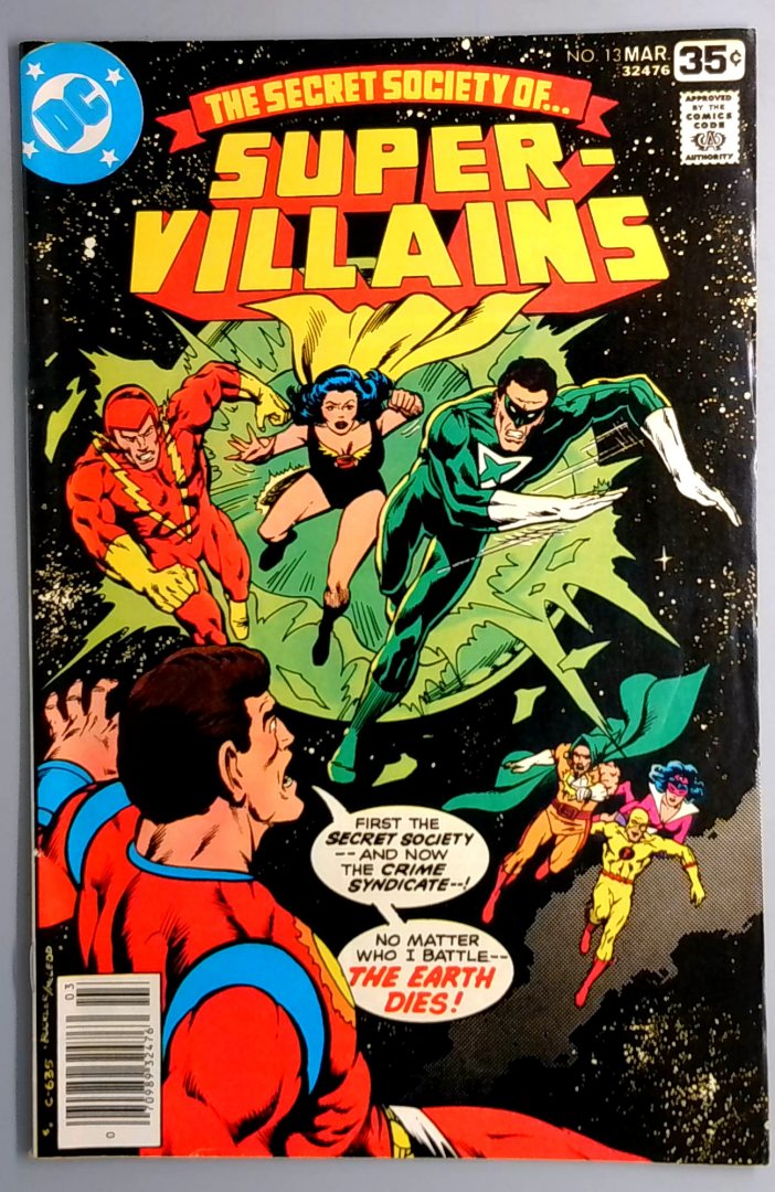 Secret Society of Super-Villains #13 VF+ DC 1978
