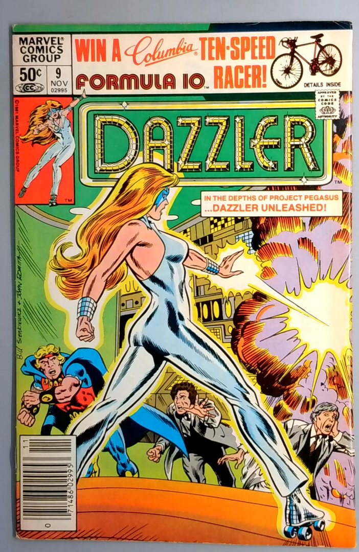 Dazzler #9 Newsstand Edition Marvel 1981
