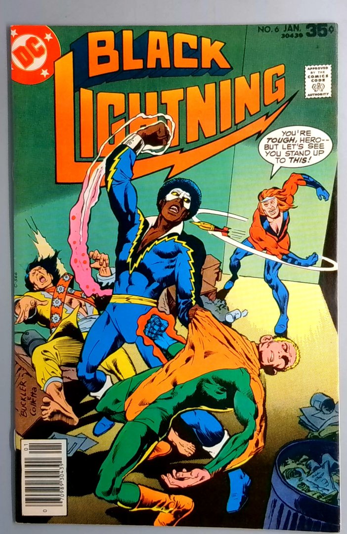 Black Lightning #6 VF+ 1st Full Appearance of Syonide DC 1978