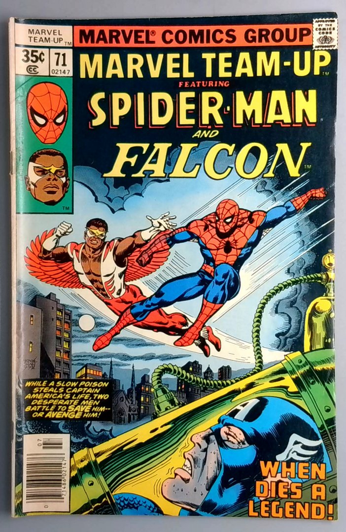 Marvel Team-Up #71 Falcon Team-Up Marvel 1978