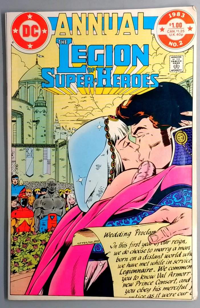 Legion of Super-Heroes Annual #2 DC Comics 1983