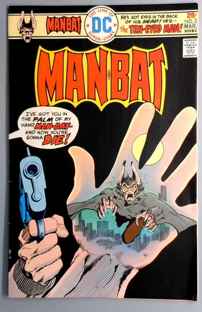 Man-Bat #2 FN DC Comics Bronze Age Comic Book