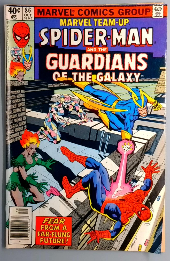 Marvel Team-Up #86 Guardians of the Galaxy Team-Up Newsstand Edition Marvel