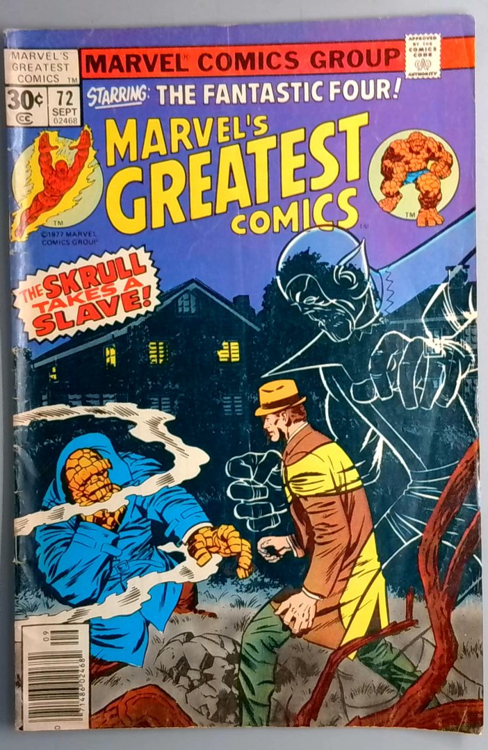 Marvels Greatest Comics #72 VG Marvel 1977