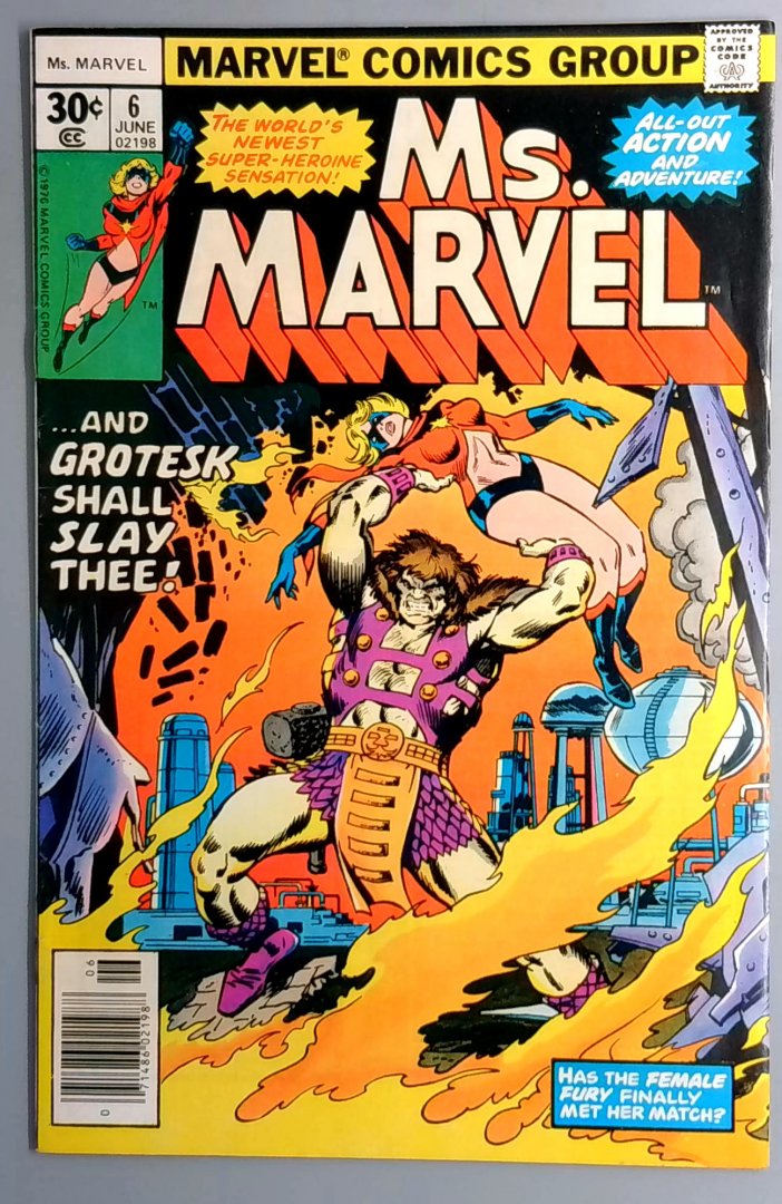 Ms. Marvel #6 VF Marvel 1977