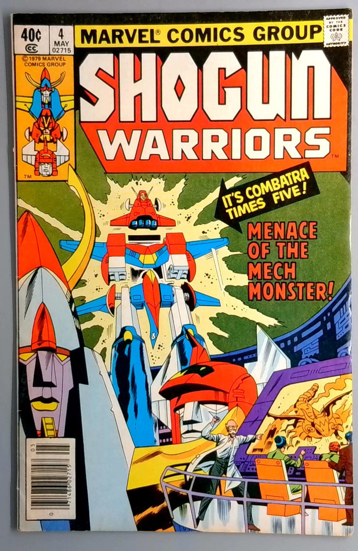 Shogun Warriors #4 Direct Edition Marvel 1979