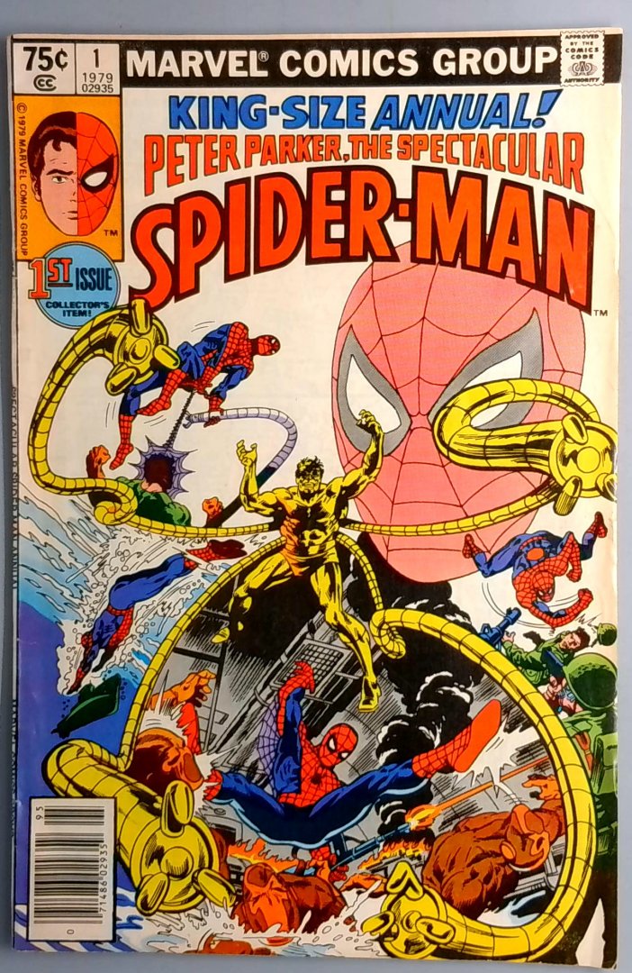 Spectacular Spider-Man Annual #1 and Men Shall Call Him Octopus! Marvel 1979