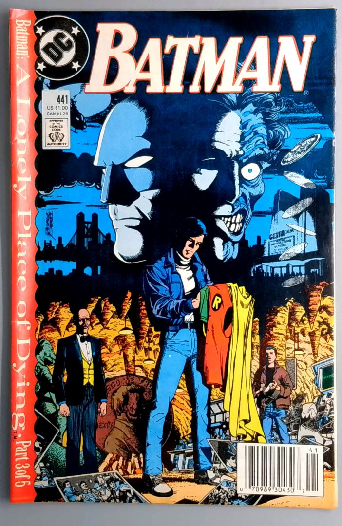 Batman #441 VF Newsstand Edition DC 1989