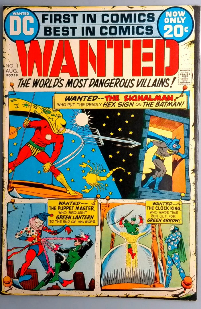 Wanted #1 VF DC Comics Batman Green Lantern Green Arrow