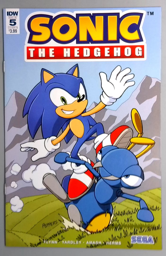 Sonic the Hedgehog #5 NM Variant Idw 2018