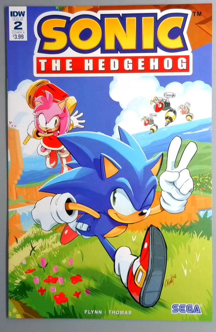 Sonic the Hedgehog #2 NM Idw 2018