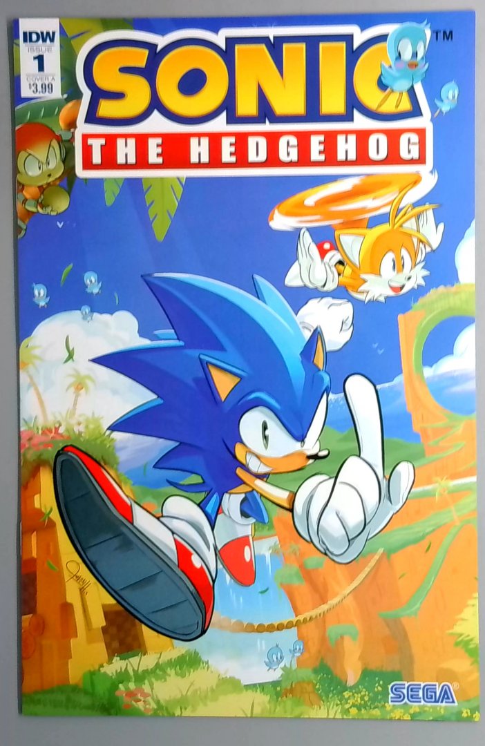 Sonic the Hedgehog #1 NM Idw 2018