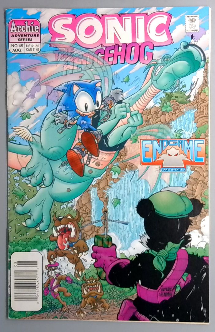 Sonic the Hedgehog #49 Archie Adventure Series Endgame Part 1