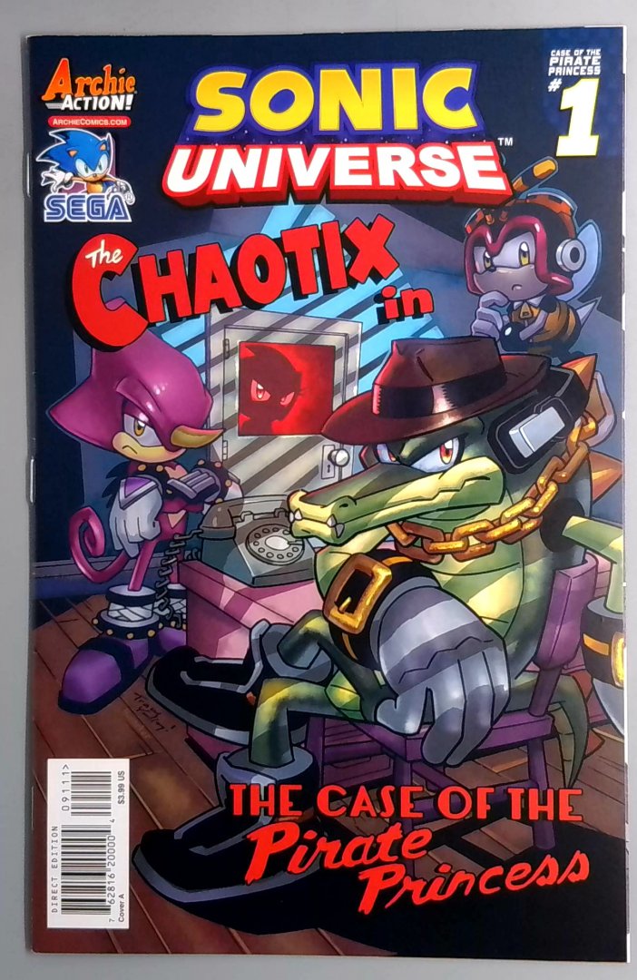 Sonic Universe #91 VF RARE The Case of the Pirate Princess Part 1 Cover A 2014