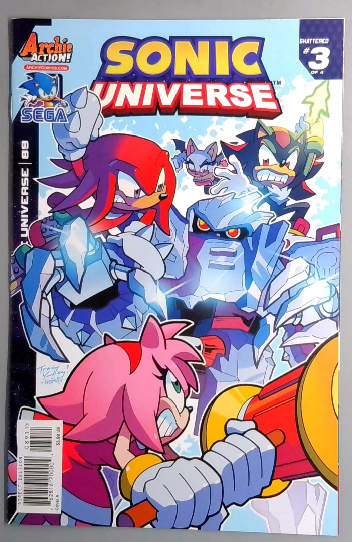 Sonic Universe #89 NM- Shattered Part 3 of 4 Archie Comics Cover A