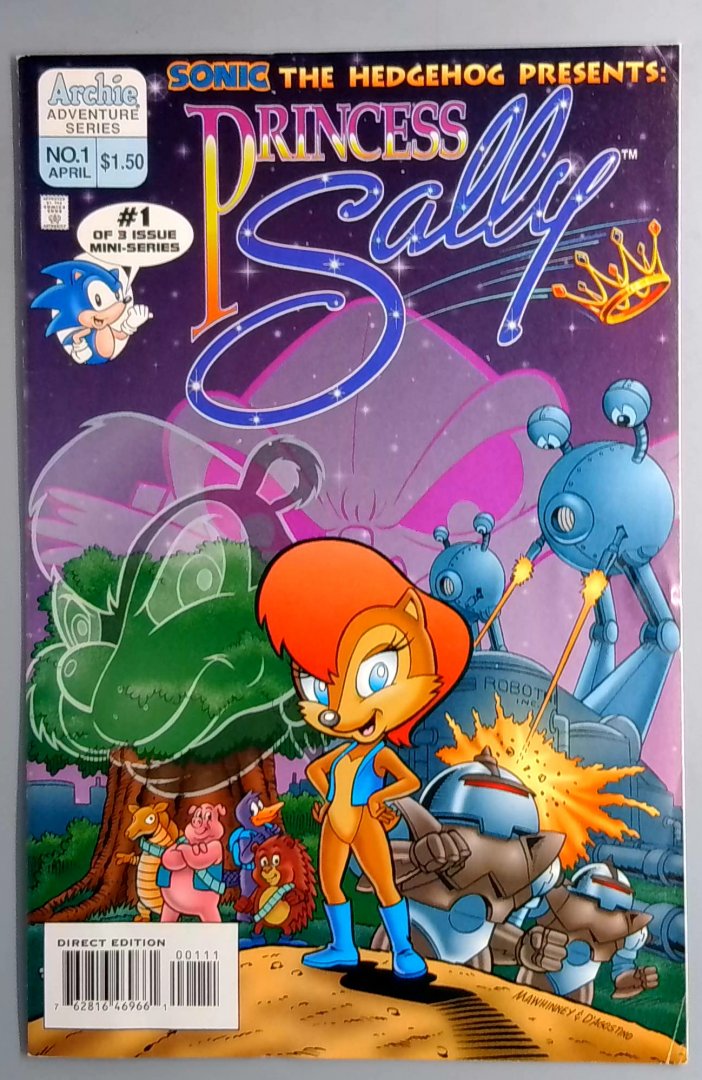Princess Sally #1 FN Archie 1995