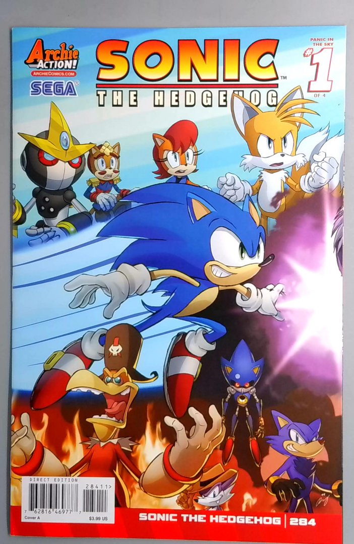 Sonic the Hedgehog #284 NM Archie Comics Cover A