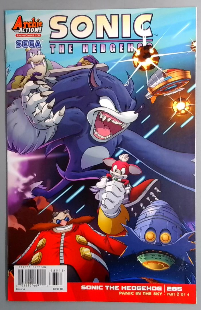 Sonic the Hedgehog #285 NM LOW PRINT Archie Comics Cover A