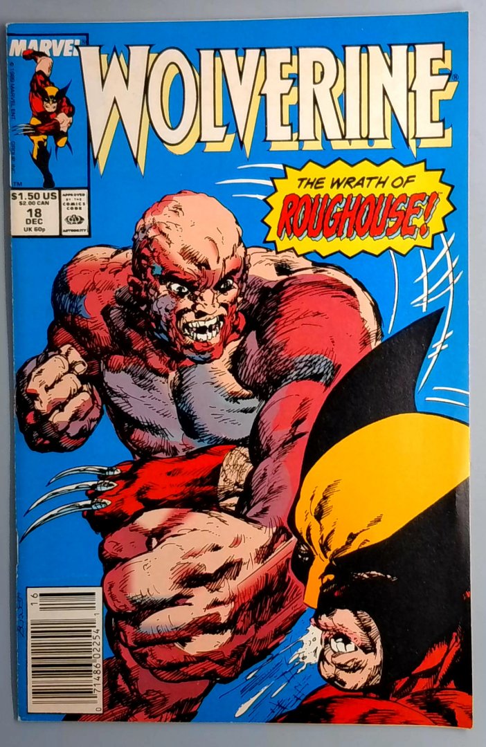 Wolverine #18 NM- Newsstand Edition Marvel 1989