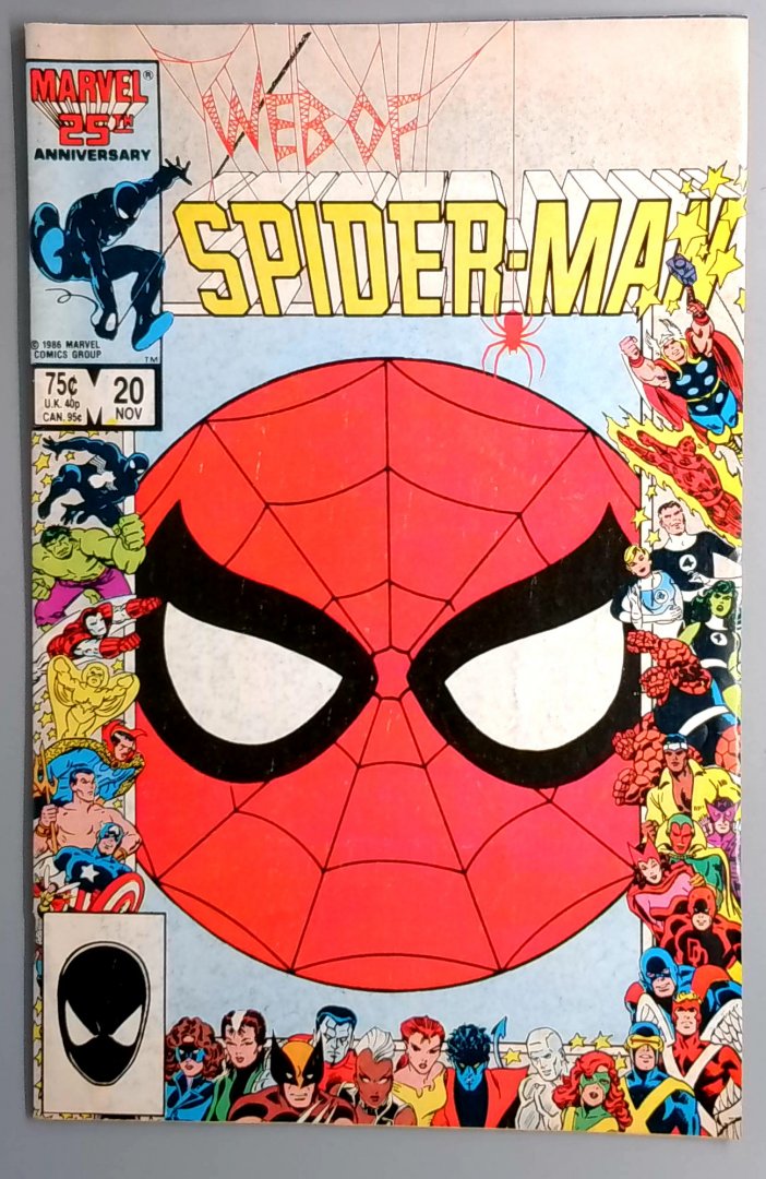 Web of Spider-Man #20  Marvel 1986