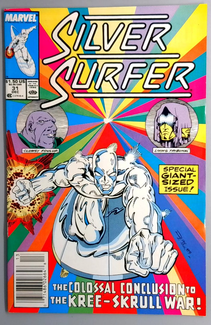 Silver Surfer #31 VF/NM Newsstand Edition Marvel 1989