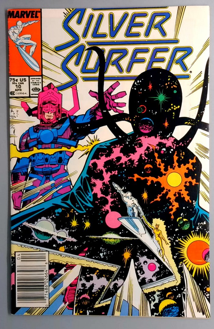 Silver Surfer #10 VF+ Newsstand Edition Marvel 1988