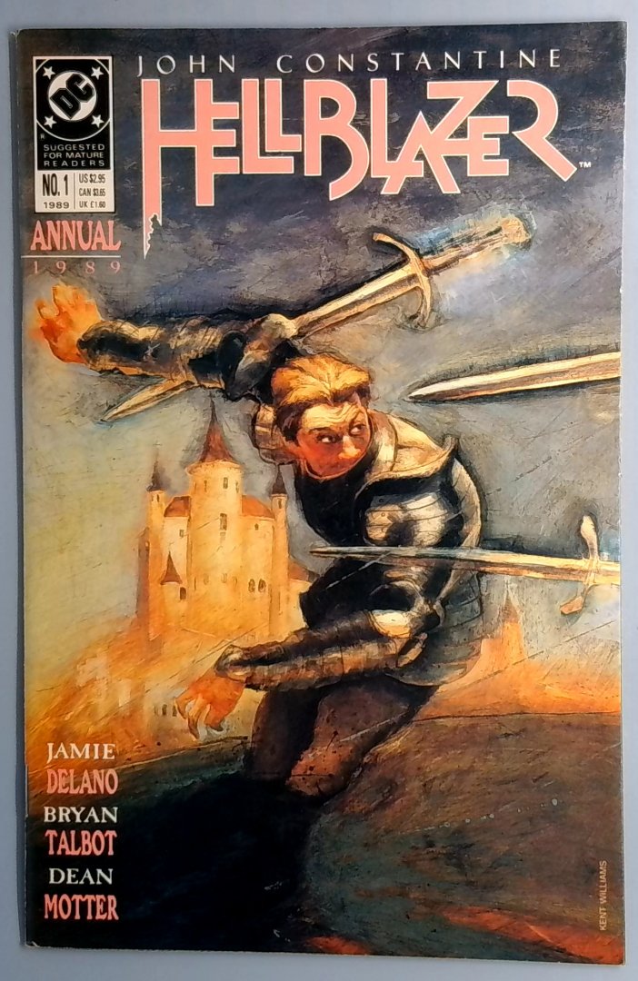 Hellblazer Annual #1 VF/NM 1989 DC Comics
