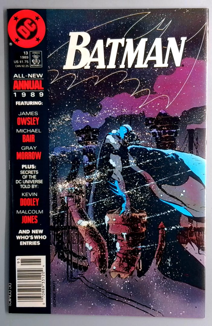 Batman Annual #13 VF Two-Face Newsstand Edition DC 1989