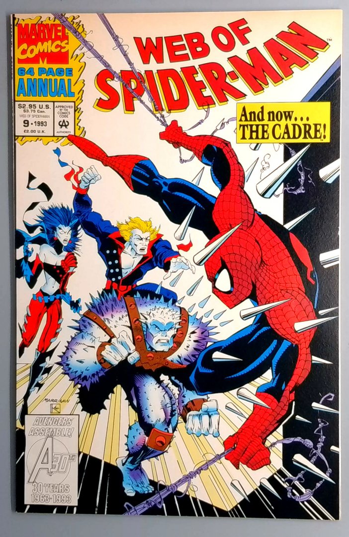 Web of Spider-Man Annual #9 NM Marvel 1989