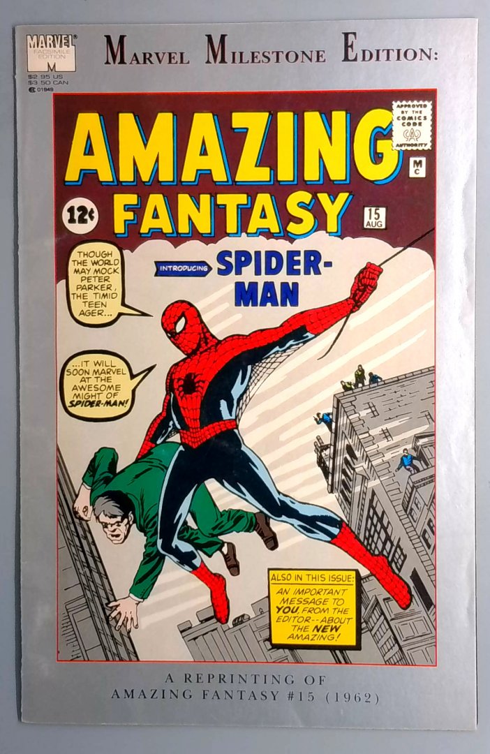 Marvel Milestone Amazing Fantasy #15  Marvel 1992