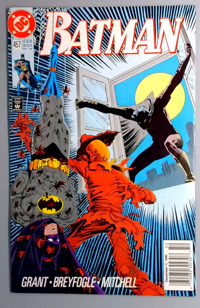Batman #457 1st Tim Drake in New Robin Costume Newsstand Edition DC 1990