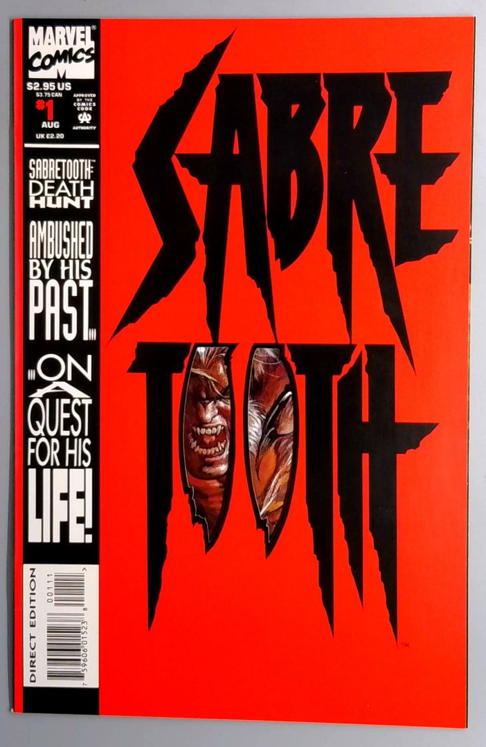 Sabretooth #1 NM- Marvel 1993