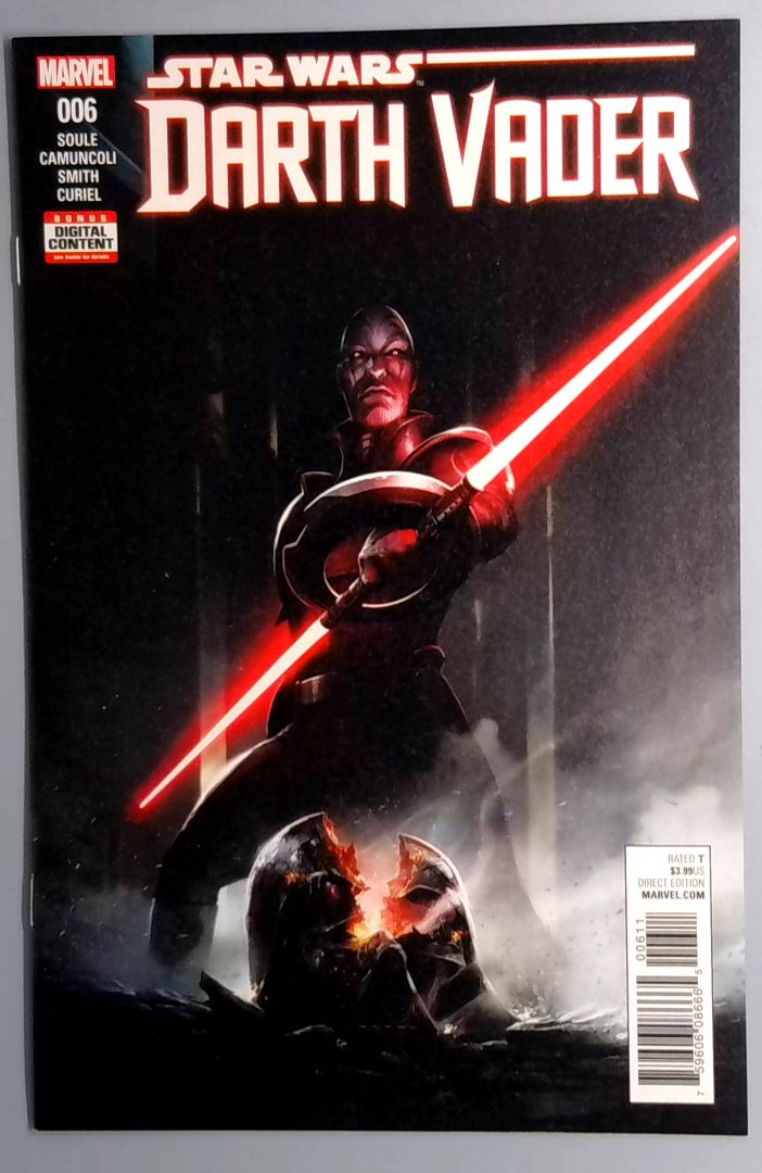 Star Wars: Darth Vader #6 NM- 1st Appearance of the Grand Inquisitor full Marvel