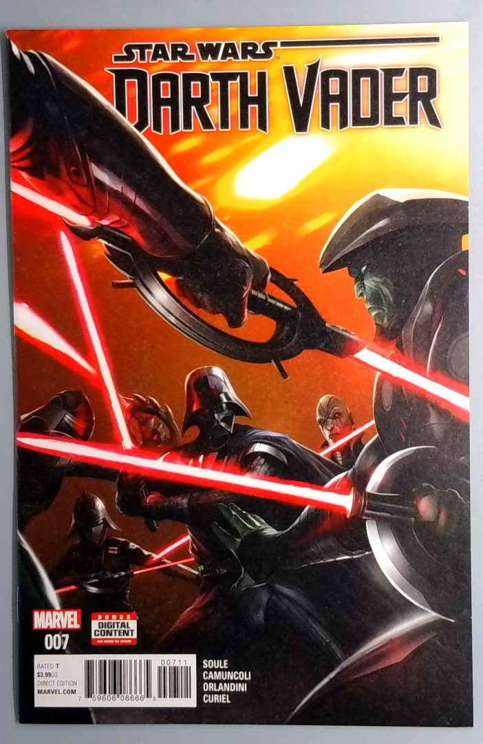 Star Wars Darth Vader #7 NM- Marvel Comics Direct Edition