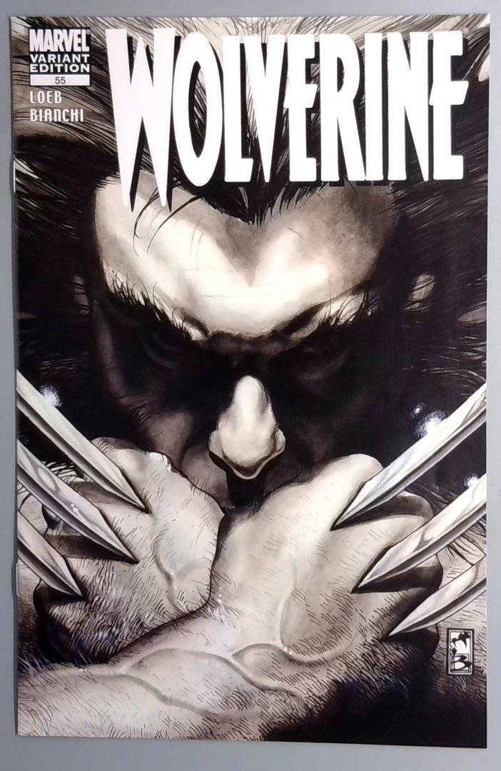 Wolverine #55 NM Black & White Cover  Marvel 2007