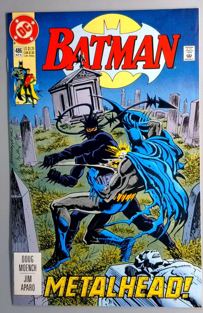 Batman #486 Newsstand Edition DC 1992