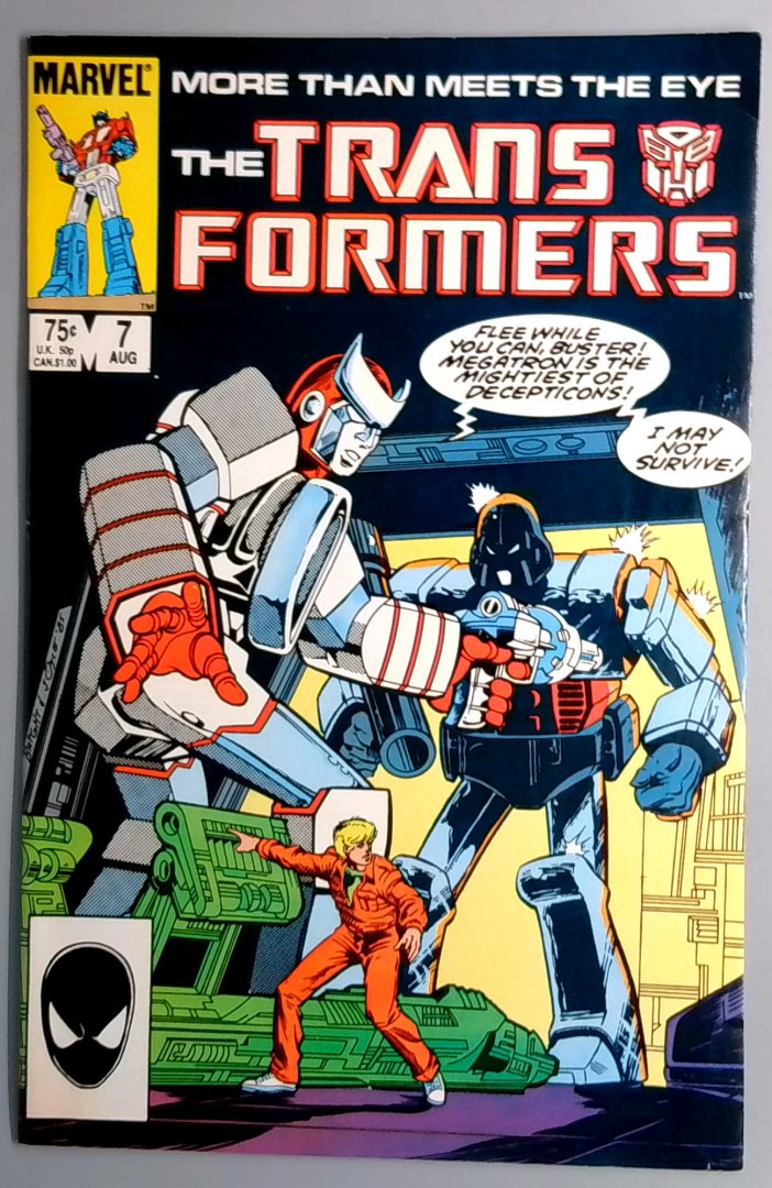 Transformers #7 VF- Marvel 1985