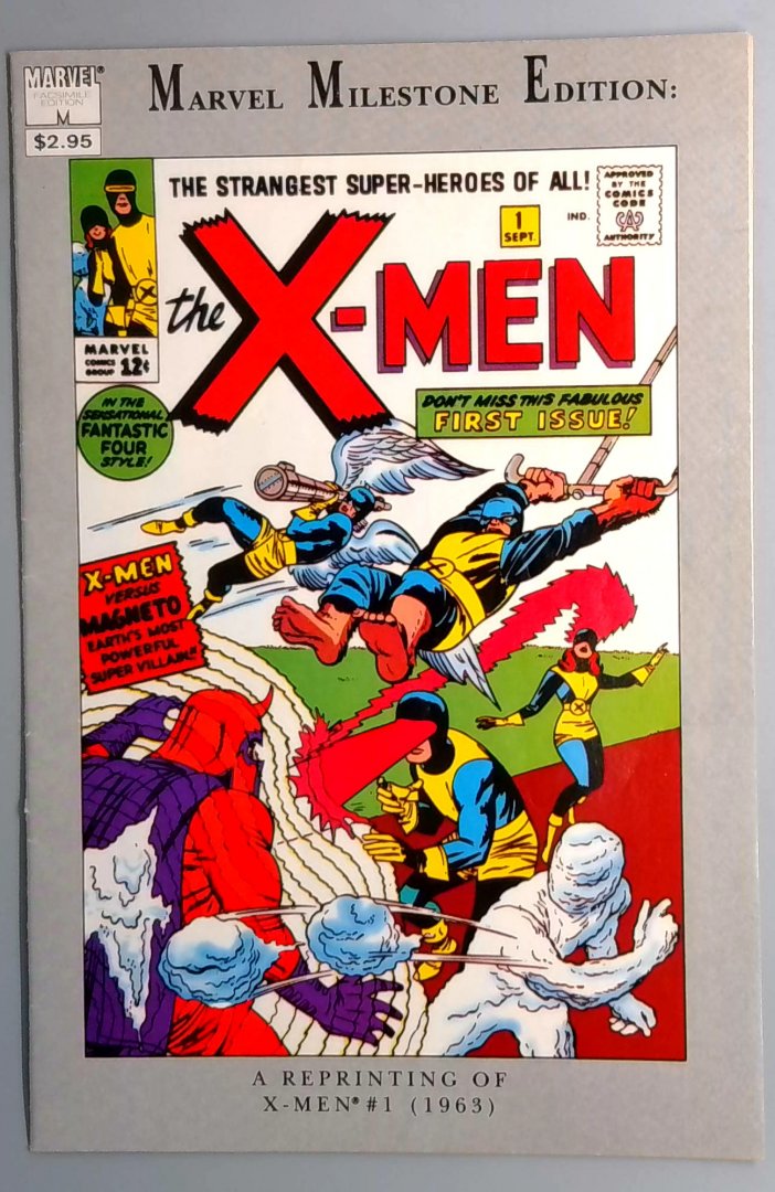 Marvel Milestone Edition: X-Men #1 Jack Kirby Book Market Remasterworks Marvel