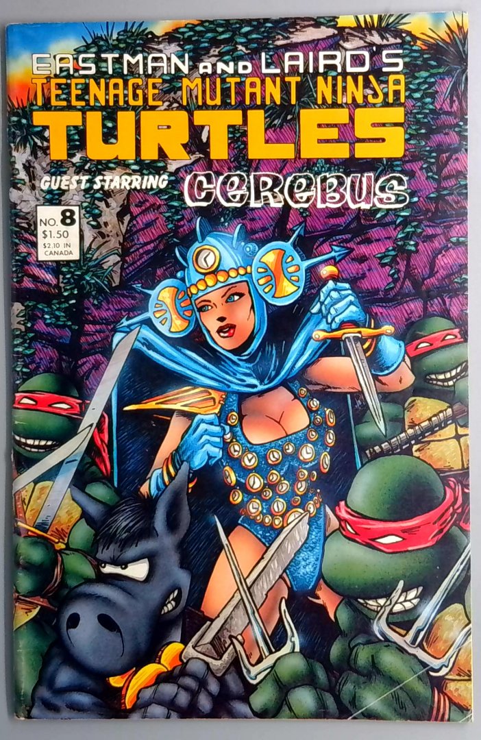 Eastman and Laird's Teenage Mutant Ninja Turtles #8 Cerebus