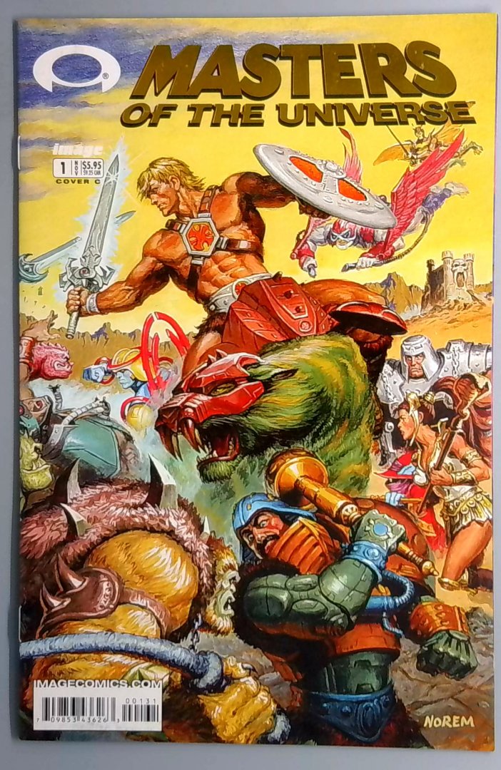 Masters of the Universe #1 NM Cover C Image