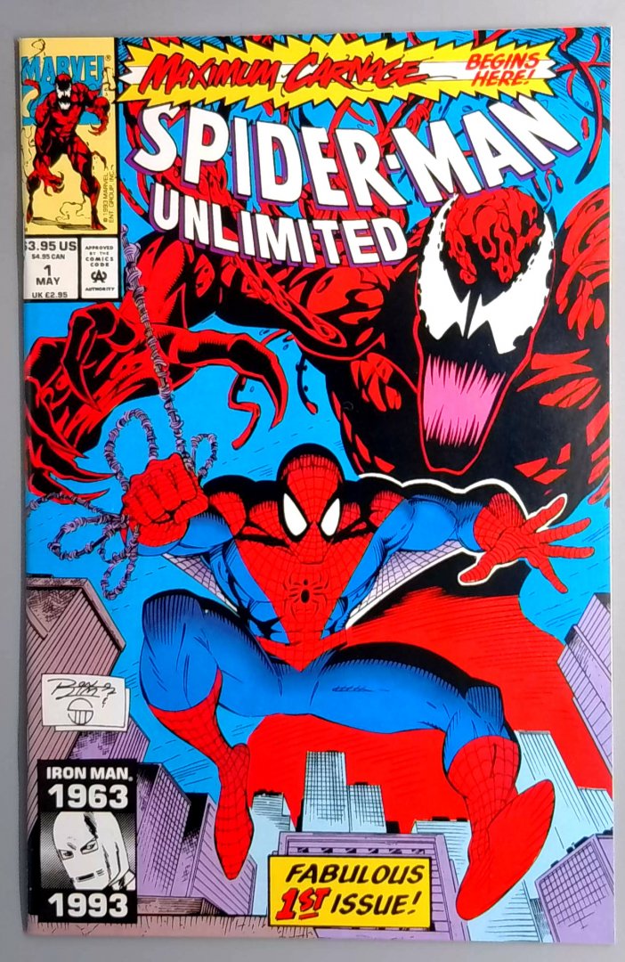 Spider-Man Unlimited #1 NM 1st Appearance of Shriek Marvel 1993