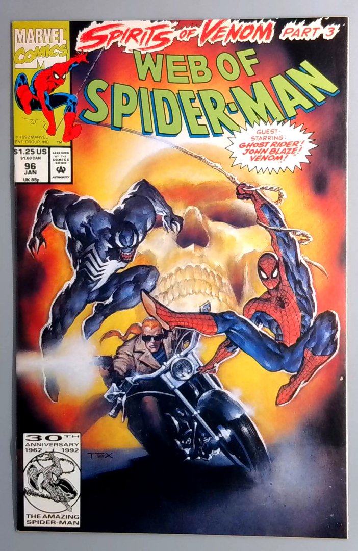 Web of Spider-Man #96 VF/NM Marvel 1993