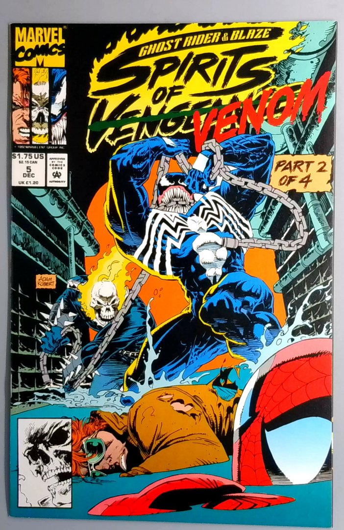 Ghost Rider / Blaze: Spirits of Vengeance #5 NM- Marvel 1992
