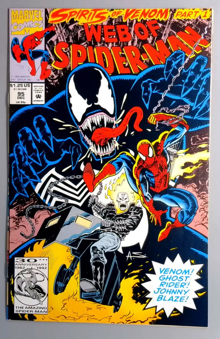 Web of Spider-Man #95 VF/NM Marvel 1992