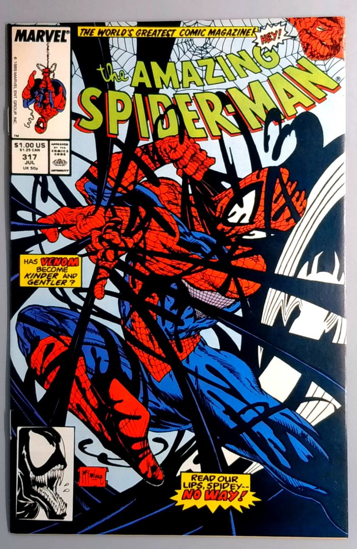 Amazing Spider-Man #317 NM- Venom Cover Marvel 1989