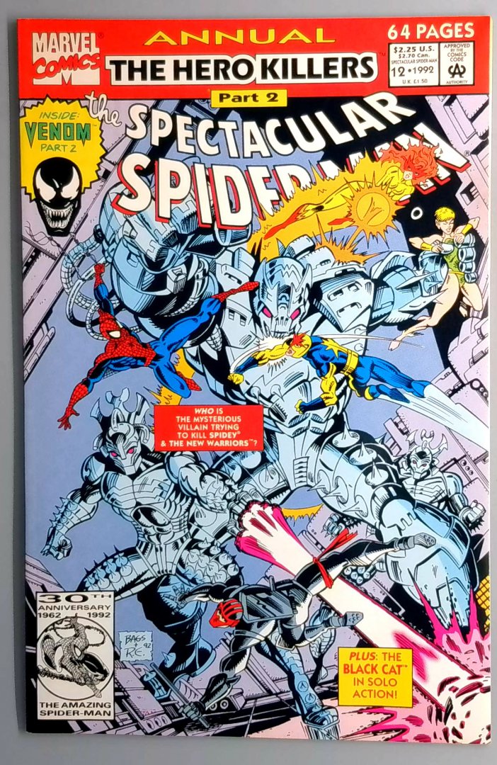 Spectacular Spider-Man Annual #12 VF/NM Marvel 1992