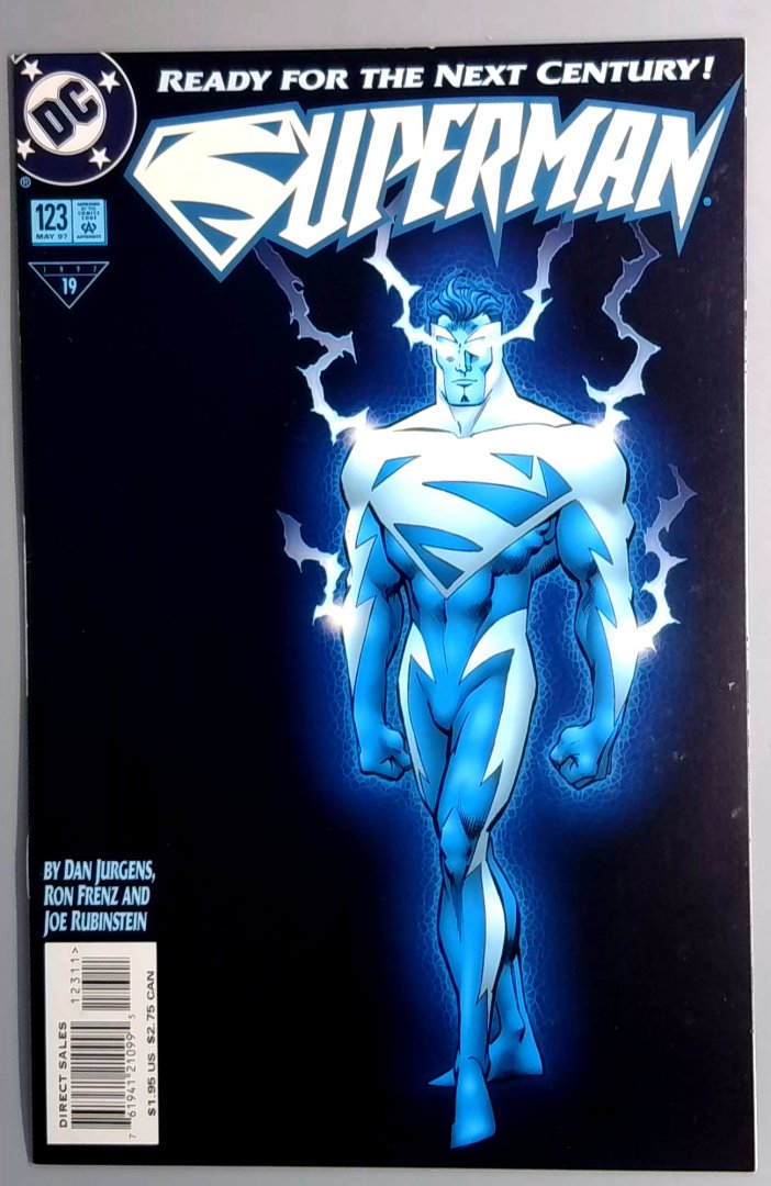 Superman #123 NM- DC Comics May 1997