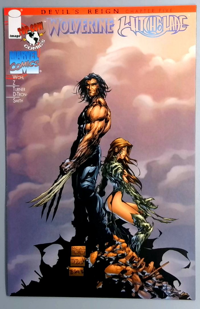 Wolverine Witchblade Devil's Reign NM Chapter Five Comic Book