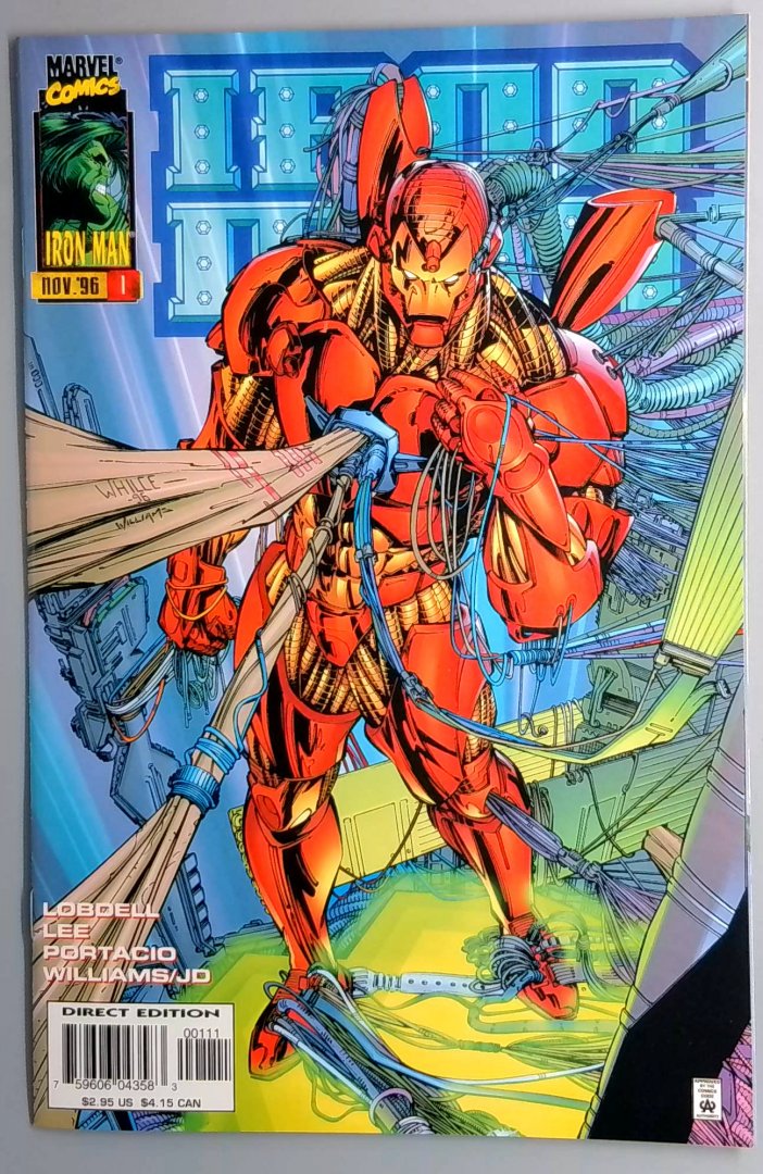 Iron Man #1 NM Marvel 1996