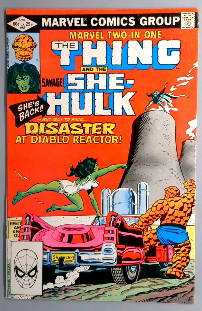Marvel Two-In-One #88 VF Marvel 1982